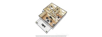 3D floor plan