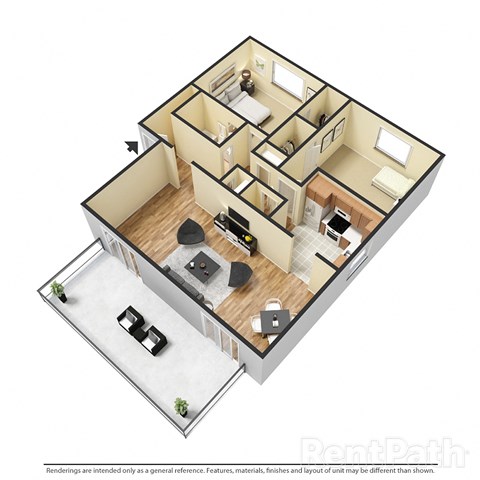3D floor plan