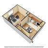 first floor 3d floor plan townhouse first floor 3d floor plan townhouse