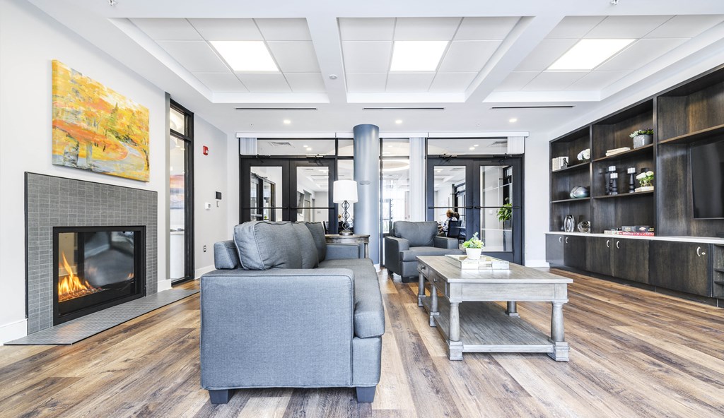 the preserve at ballantyne commons community living room