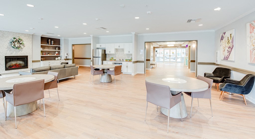 Full view of community room