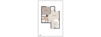bedroom floor plan | the madison at ballston station