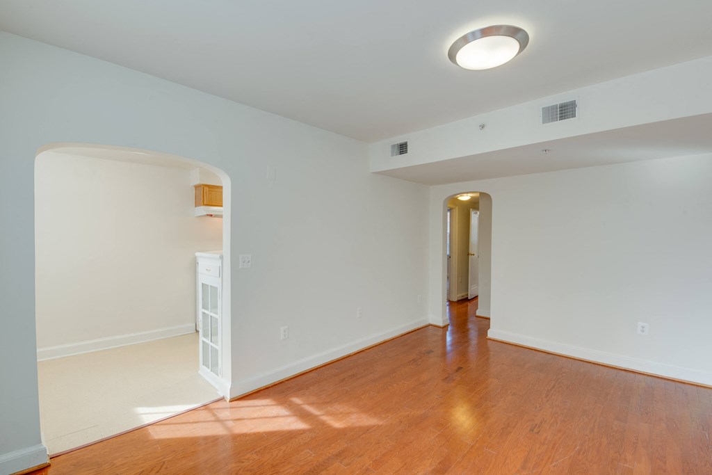Living room into Kitchen dinning