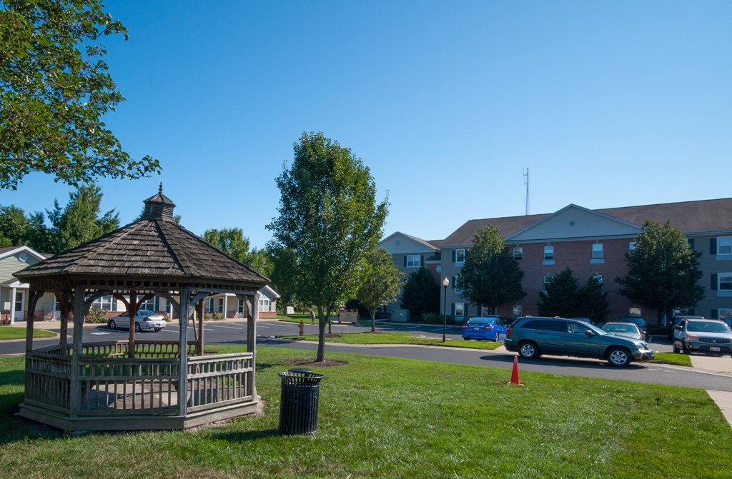gazebo and exterior apartment