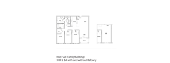 3 Bedroom- Iron Hall