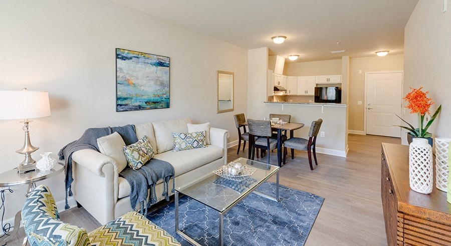 Living and dining room