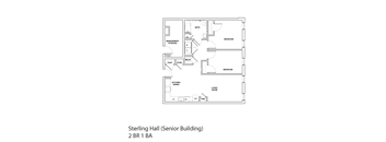 2 Bedroom- Sterling Lodge (Senior 62+)