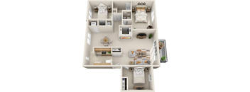 a drawing of a floor plan of a house
