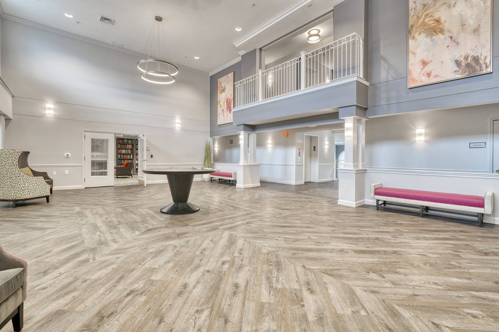 Lobby area Willow Manor at Fair Hill Farm