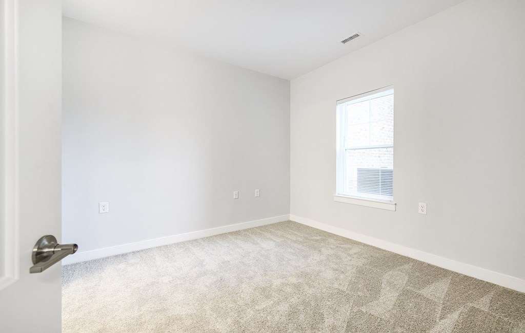 Bedroom with spacious windows