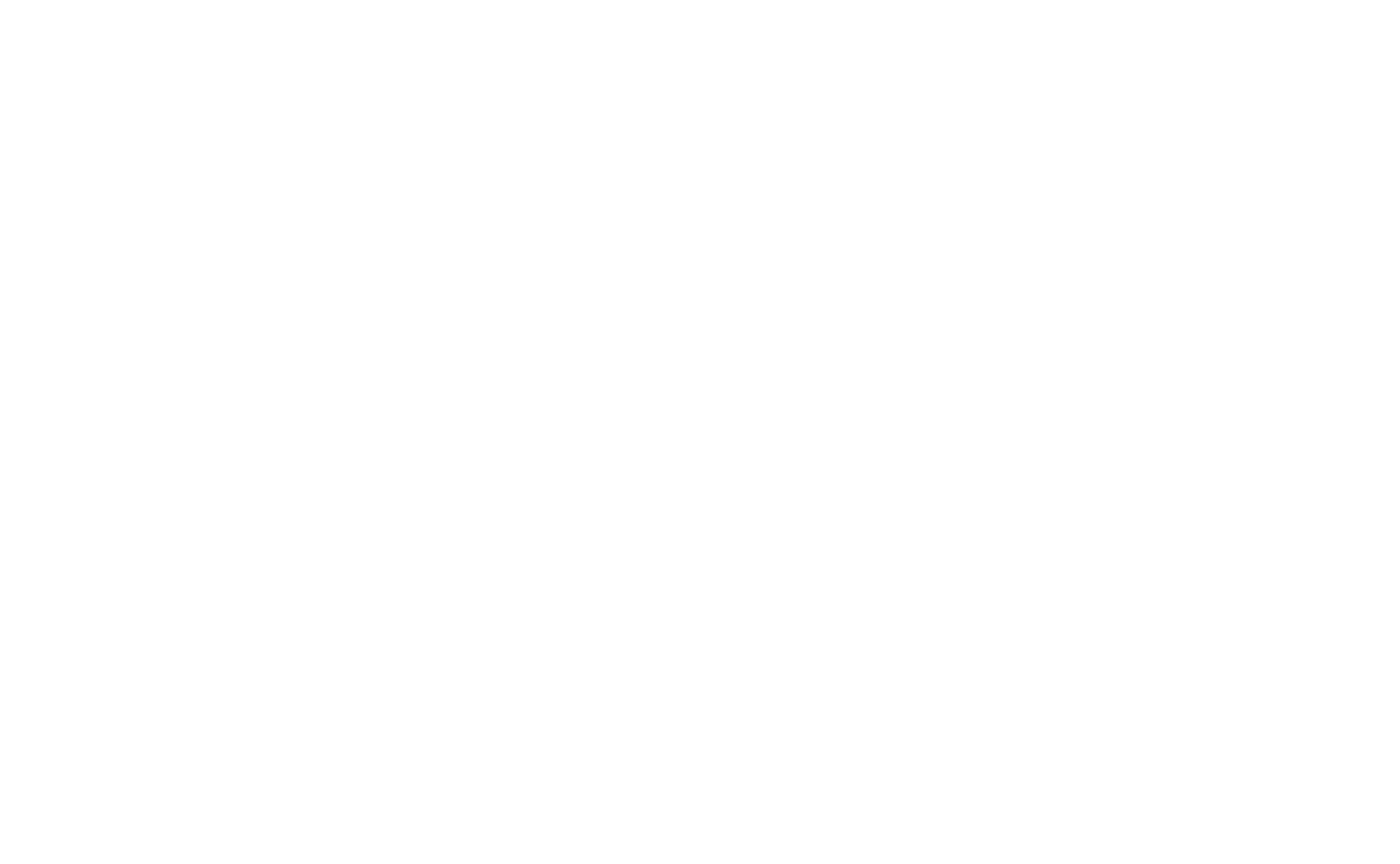 A black and white image of a logo for Calvert Hills Apartments.