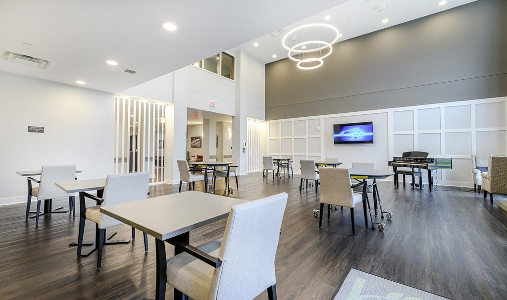 Community room with seating