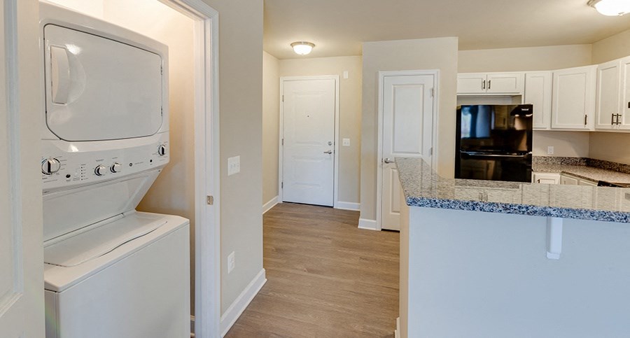 In-unit washer and dryer