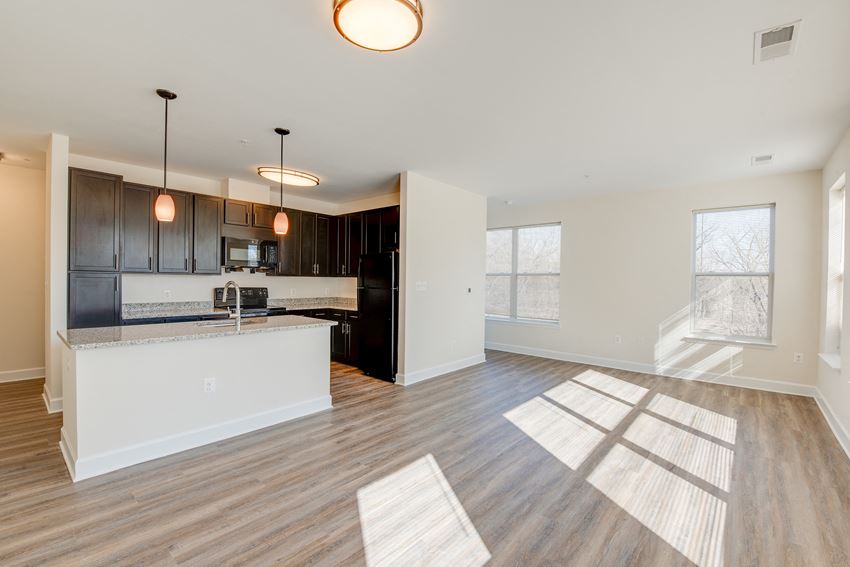 kitchen with spacious living room kitchen with spacious living room - Photo Gallery