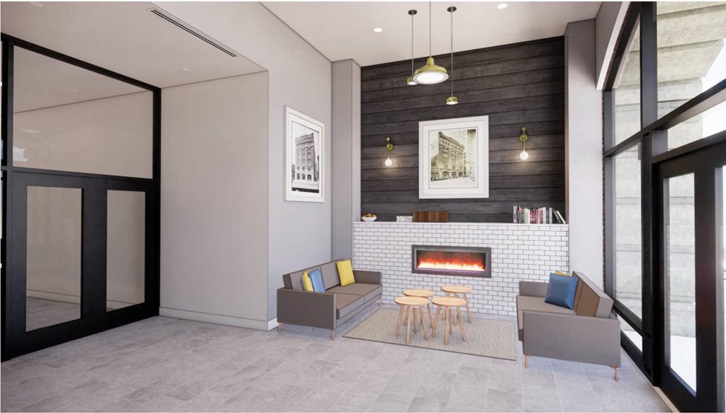 Lobby area with seating