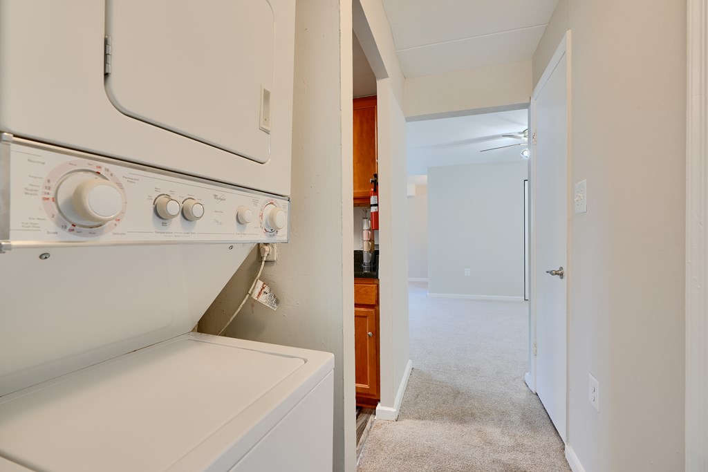 A white oven and stove top in a kitchen.