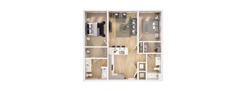 a556  1 bedroom floor plan  the residences at sawmill estates