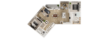 a floor plan of a home