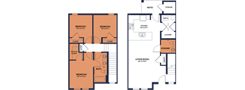 a floor plan of a home