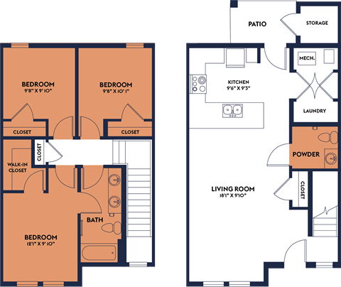 a floor plan of a home