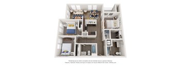 a 1 bedroom floor plan  sierra  2100 sq ft