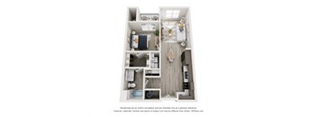 a stylized floor plan of a 2103 sqft apartment