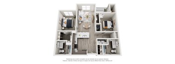 a 3 bedroom floor plan of a 2100 sq ft