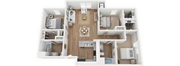 a floor plan image of the ranch at shadow lake apartments in houston, tx