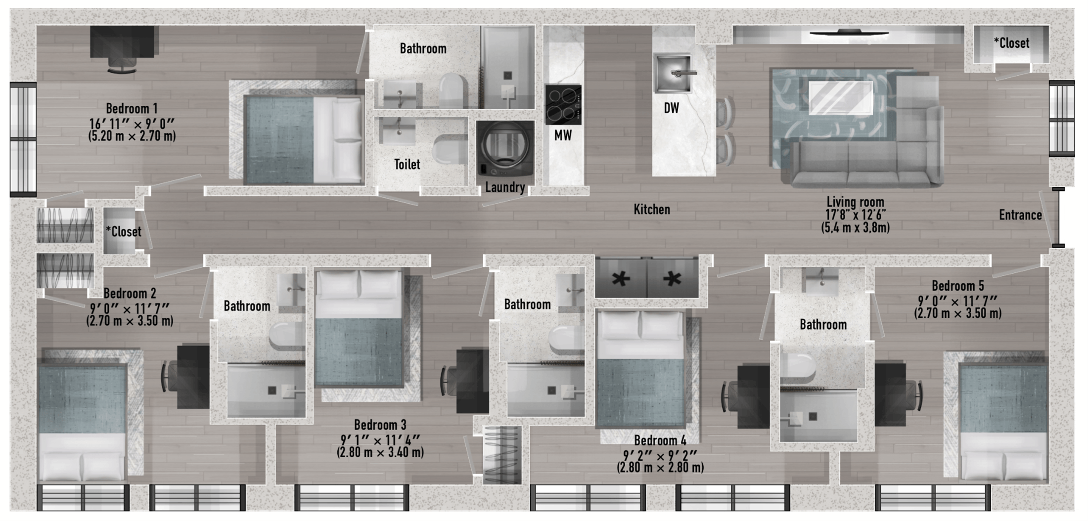 Garden Level Unit 2