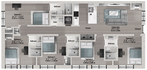 Garden Level Unit 2