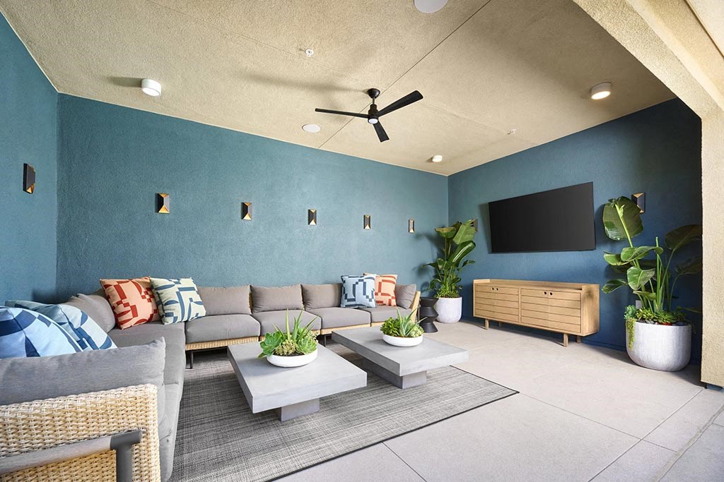 Modern Living Room at Citron Apartment Homes, California, 92506
