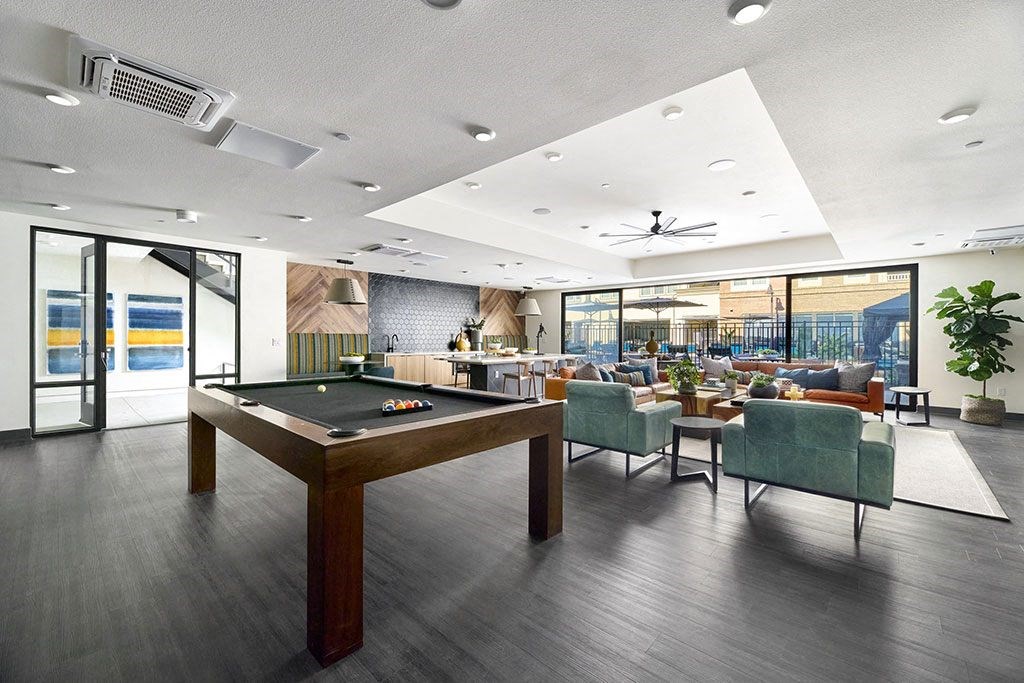 Resident Clubhouse at Citron Apartment Homes, California