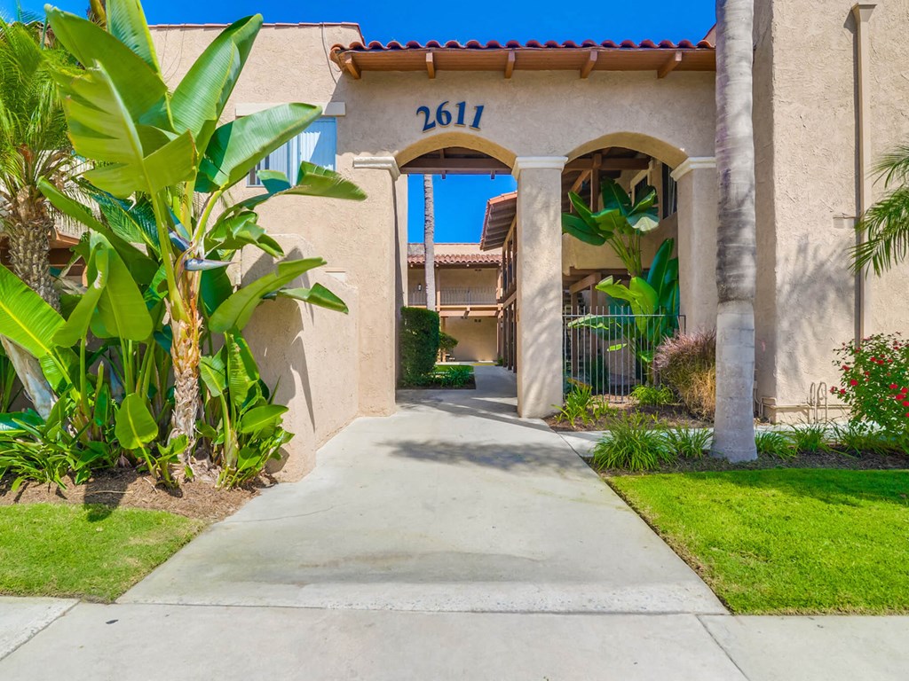 SpringTree Apartments Walkway