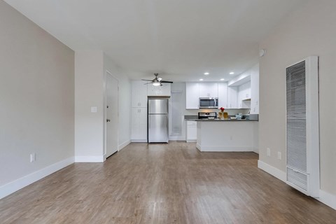 Open floor plan at SpringTree Apartments 