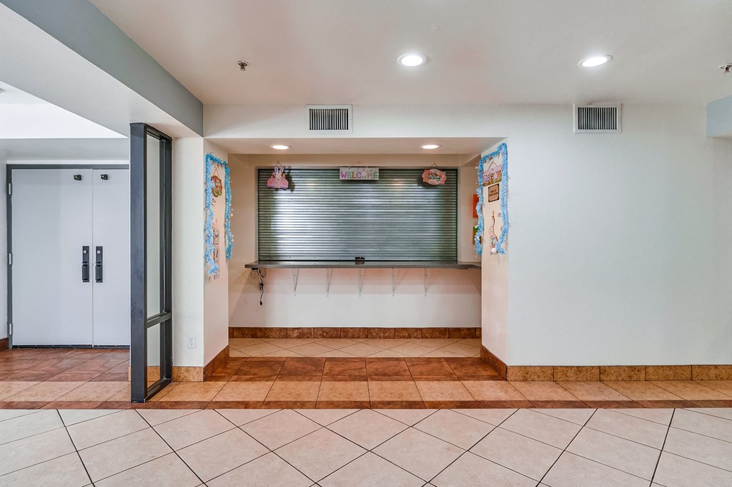 a bathroom with a sink and a window