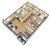 3 Bed and 2 Bath