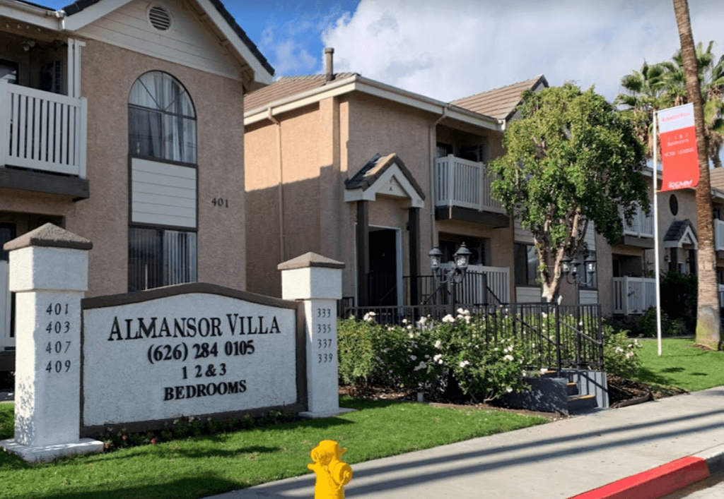 Almansor Villa Apartment Homes near Los Angeles in Alhambra, California