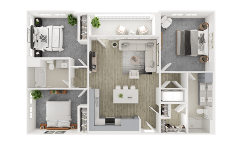 Lincoln Village Apartments in Riverside CA