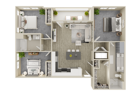 Lincoln Village Apartments in Riverside CA