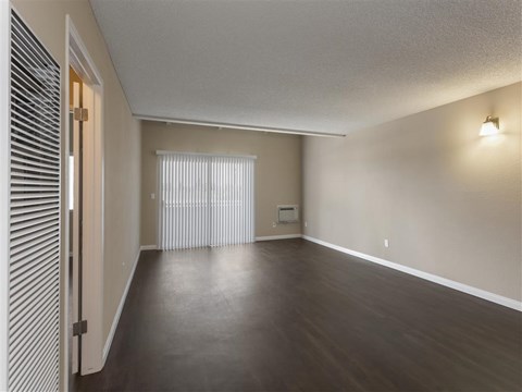SpringTree Apartments Empty Apartment Living Room
