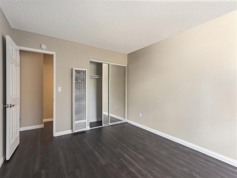 SpringTree Apartments Empty Apartment Bedroom