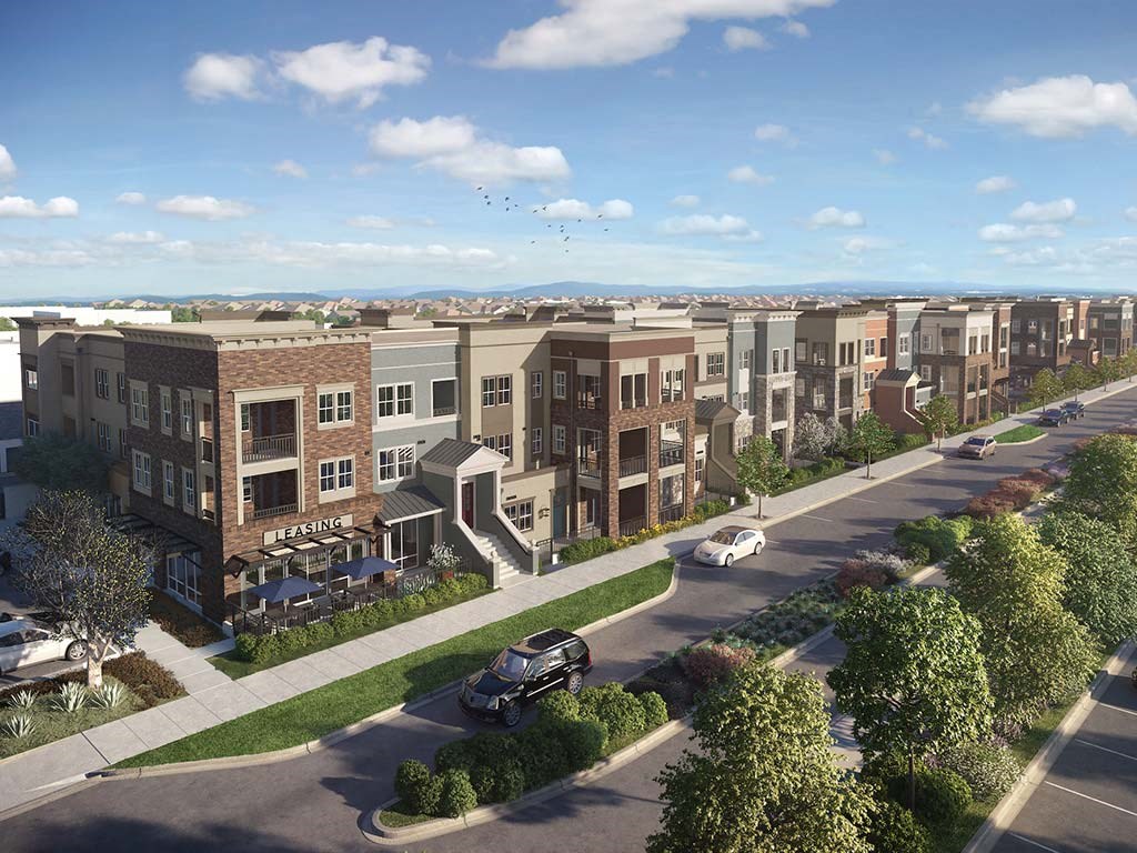 Outside view at Citron Apartment Homes, California