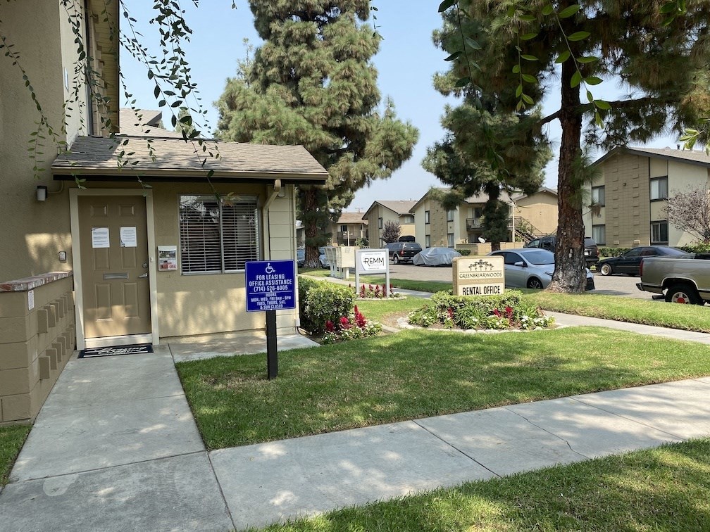 Greenbriar Woods Apartment Homes in Fullerton California.