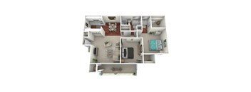 Two Bedroom and one bath apartment