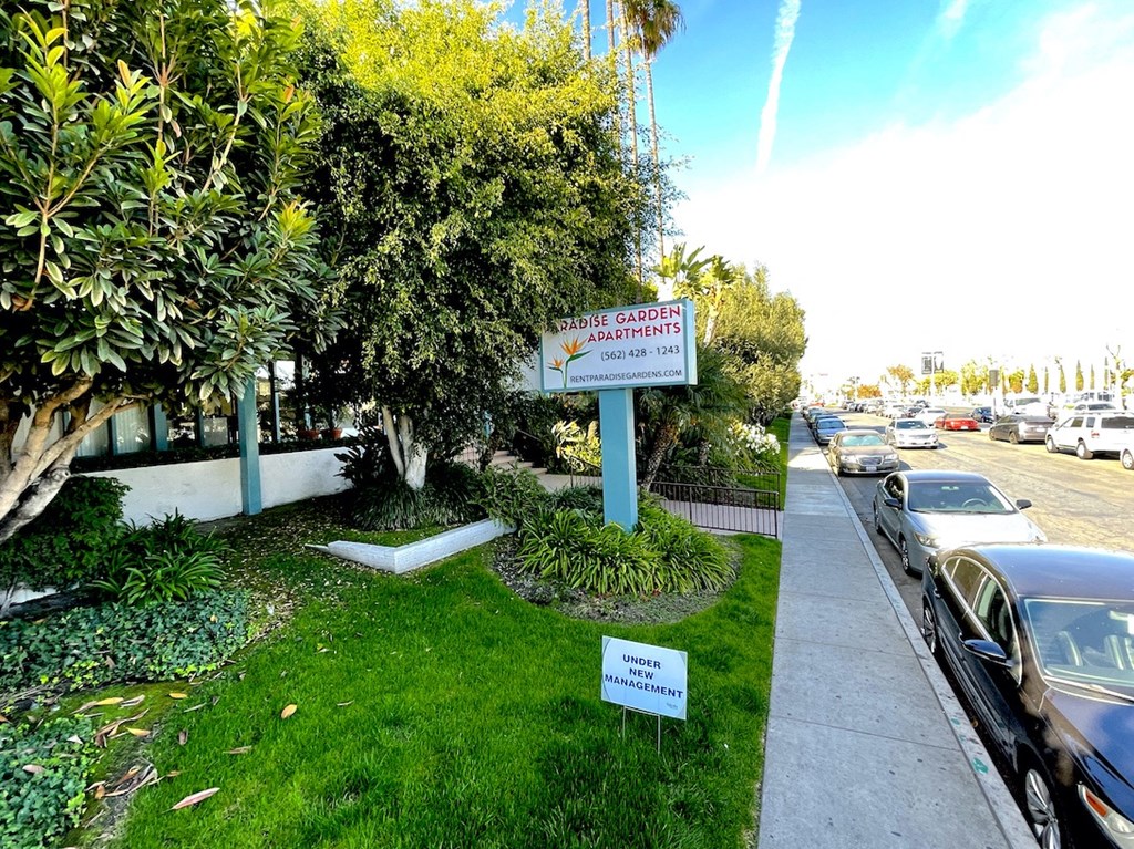 Paradise Gardens Apartments in Long Beach California.