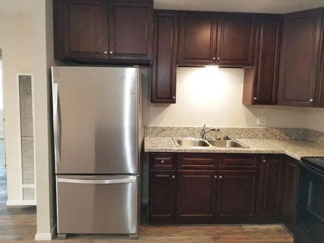 Kitchen at University Palms Apartments in Loma Linda