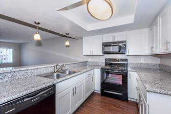 Granite Countertops At Imperial Apartments in Santa Ana, CA.