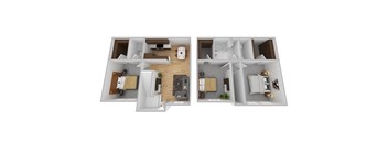 3 Bedroom 2 Bath Townhouse