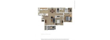 a floor plan of a house