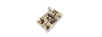 a floor plan of a house